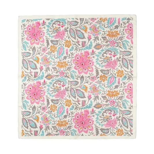 Organik Soft Eşarp Pembe Botanik