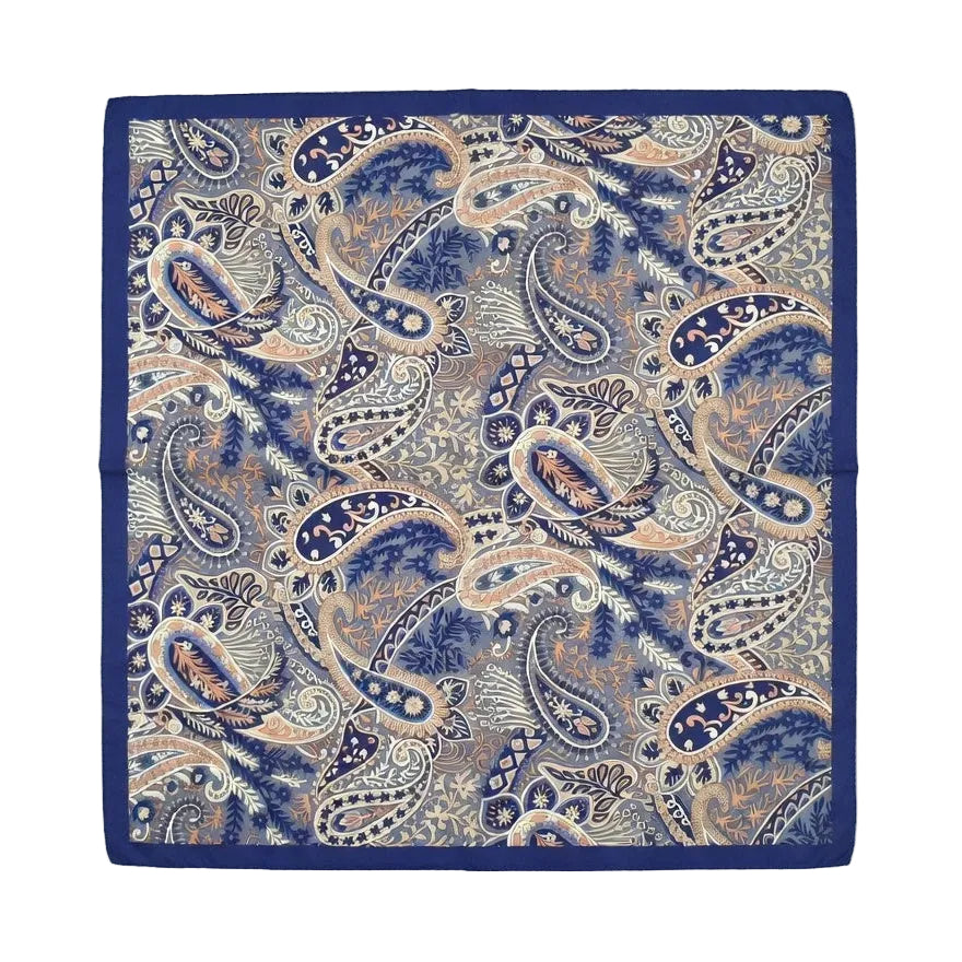 Organik Soft Eşarp Mavi Deniz