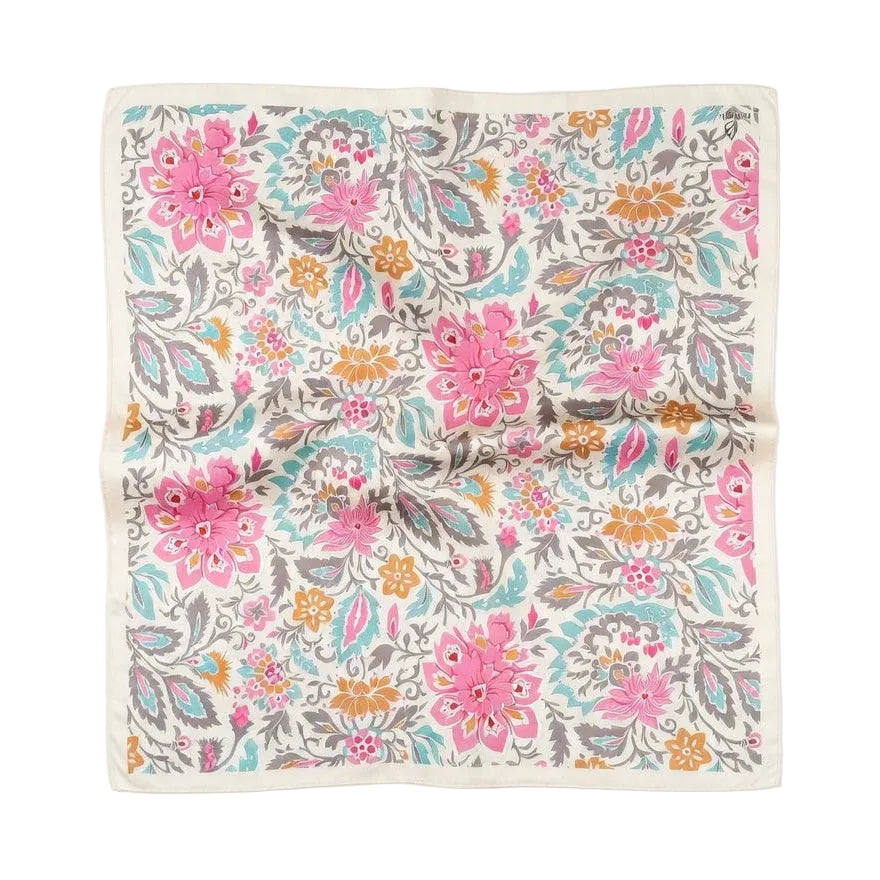 Organik Soft Eşarp Pembe Botanik