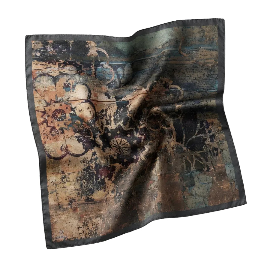 Organik Soft Eşarp Mixed Violet