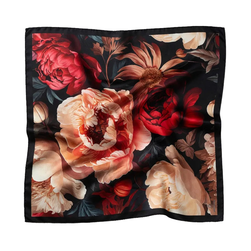 Organik Soft Eşarp Kırmızı Rose