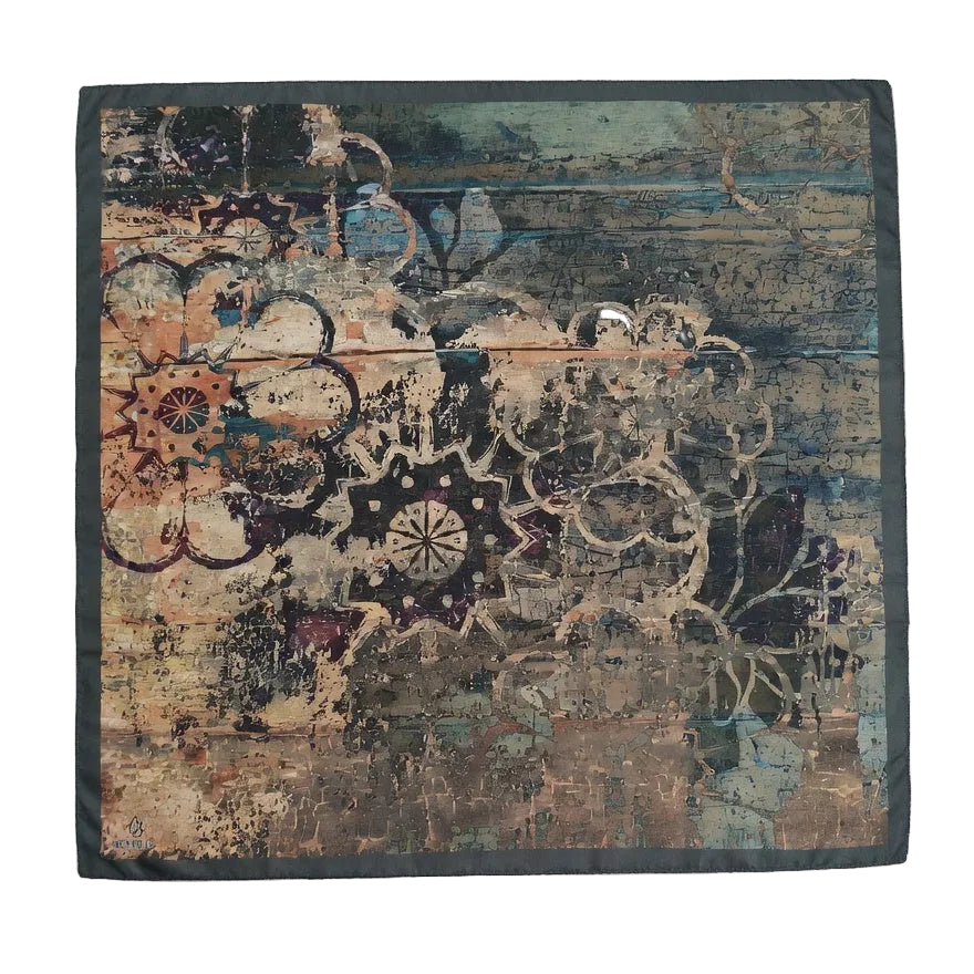 Organik Soft Eşarp Mixed Violet