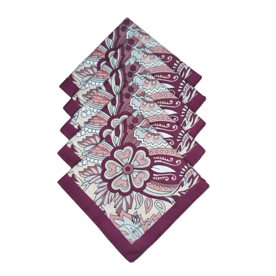 Organik Soft Eşarp Kırmızı Deniz